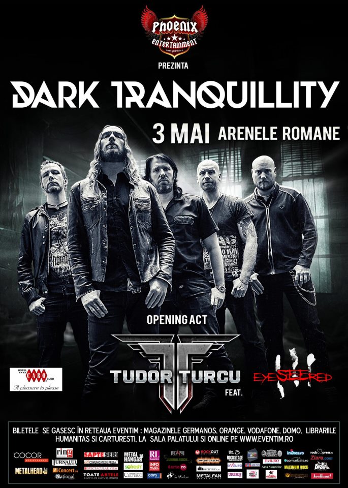 Programul concertului Dark Tranquillity la Bucuresti